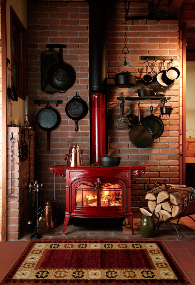 wood stove