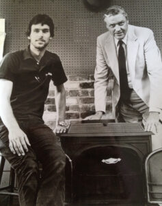 Original father & son team of The Stove Shop Bill and Ted Ryan