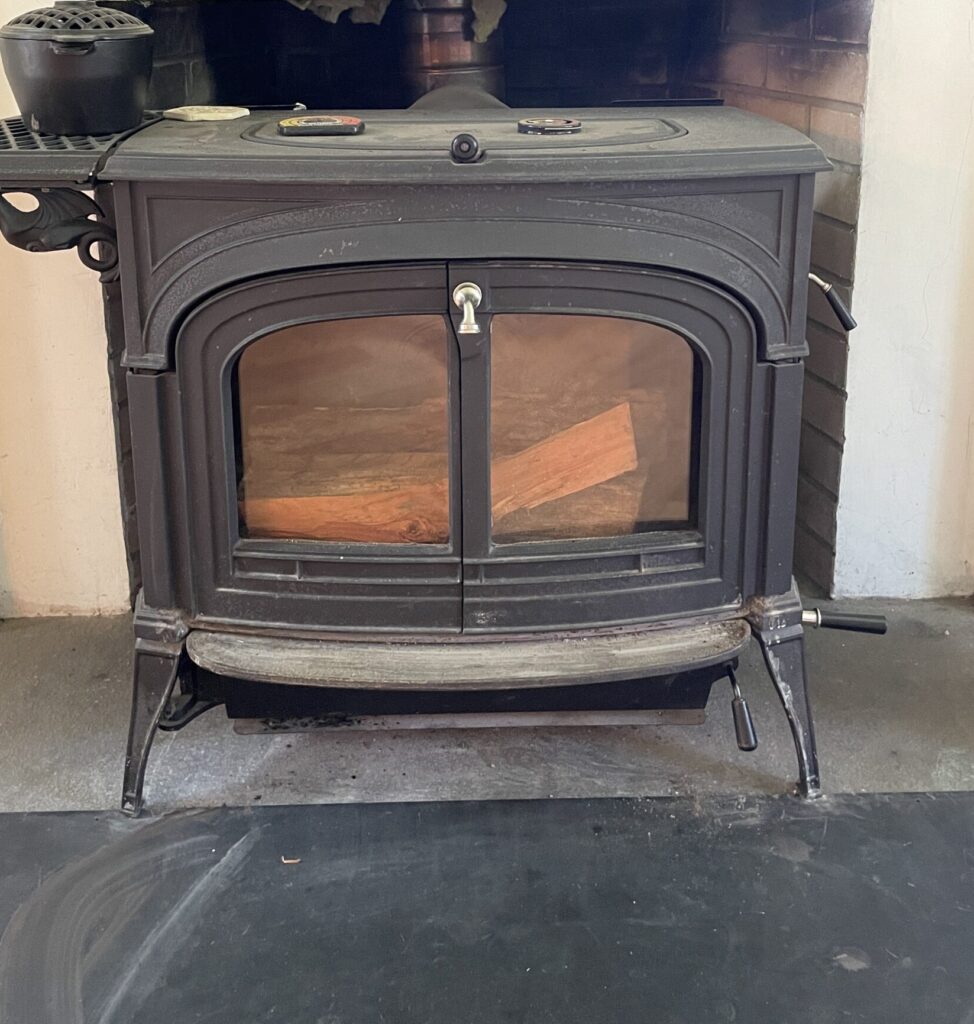 one of the three important images we need to give you an estimate, the first is an up close image of the fireplace or stove location