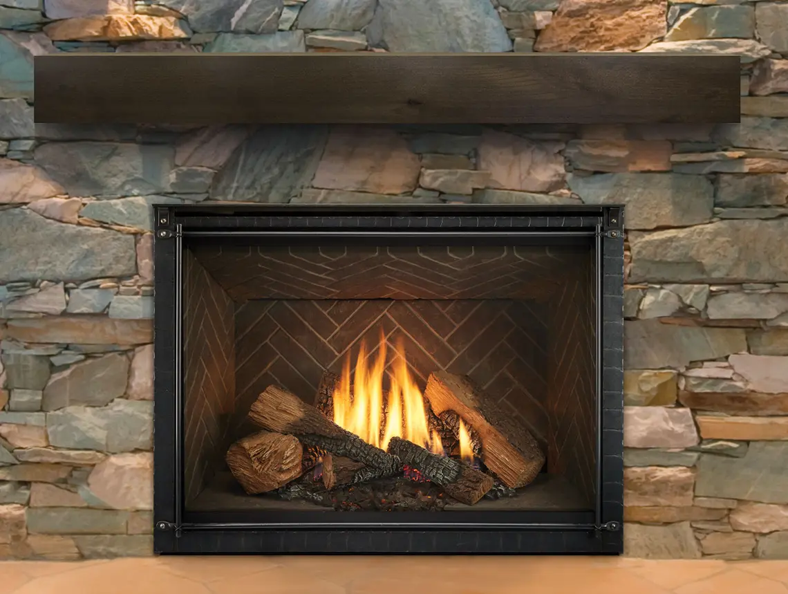 8kx gas fireplace