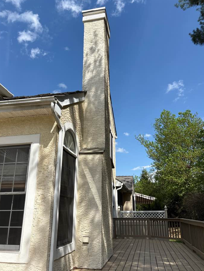 3-2-10 Rule chimney height example