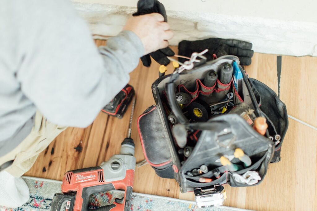 gas fireplace service bag