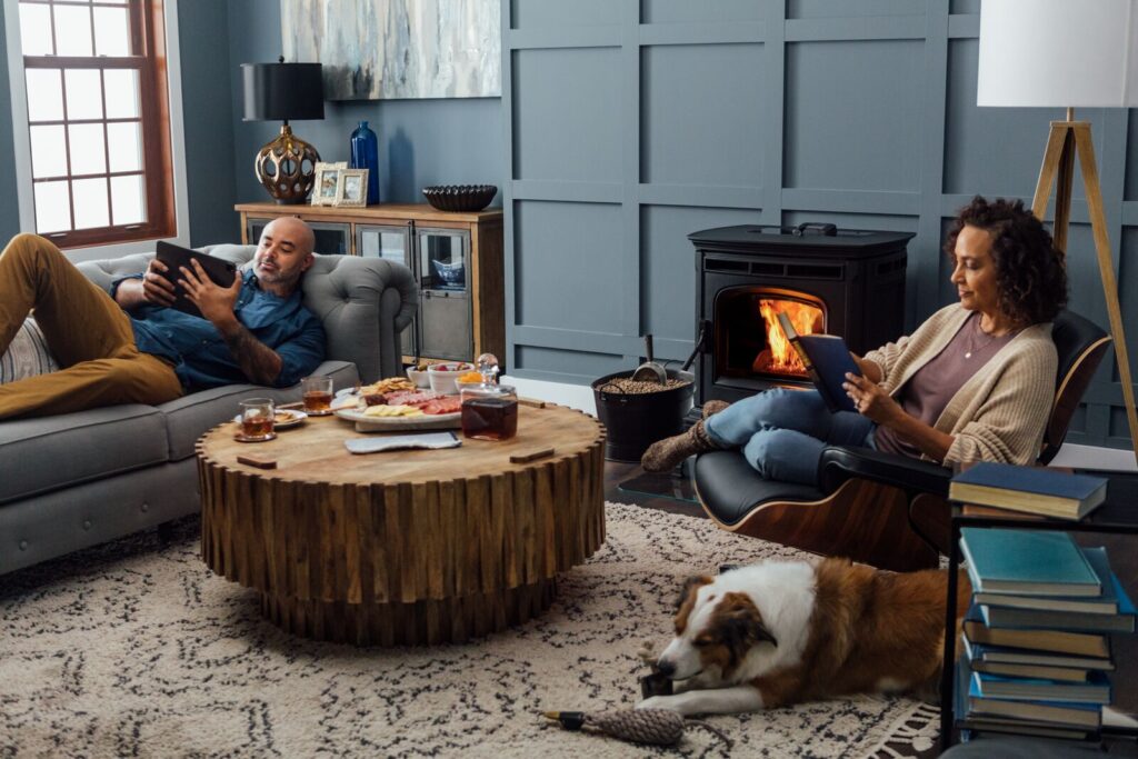 pellet stove