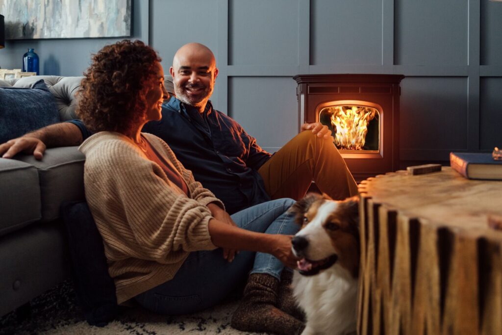 pellet stove