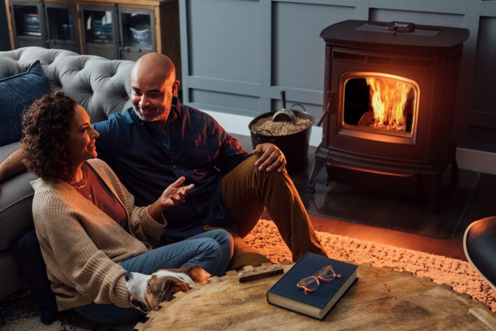 pellet stove