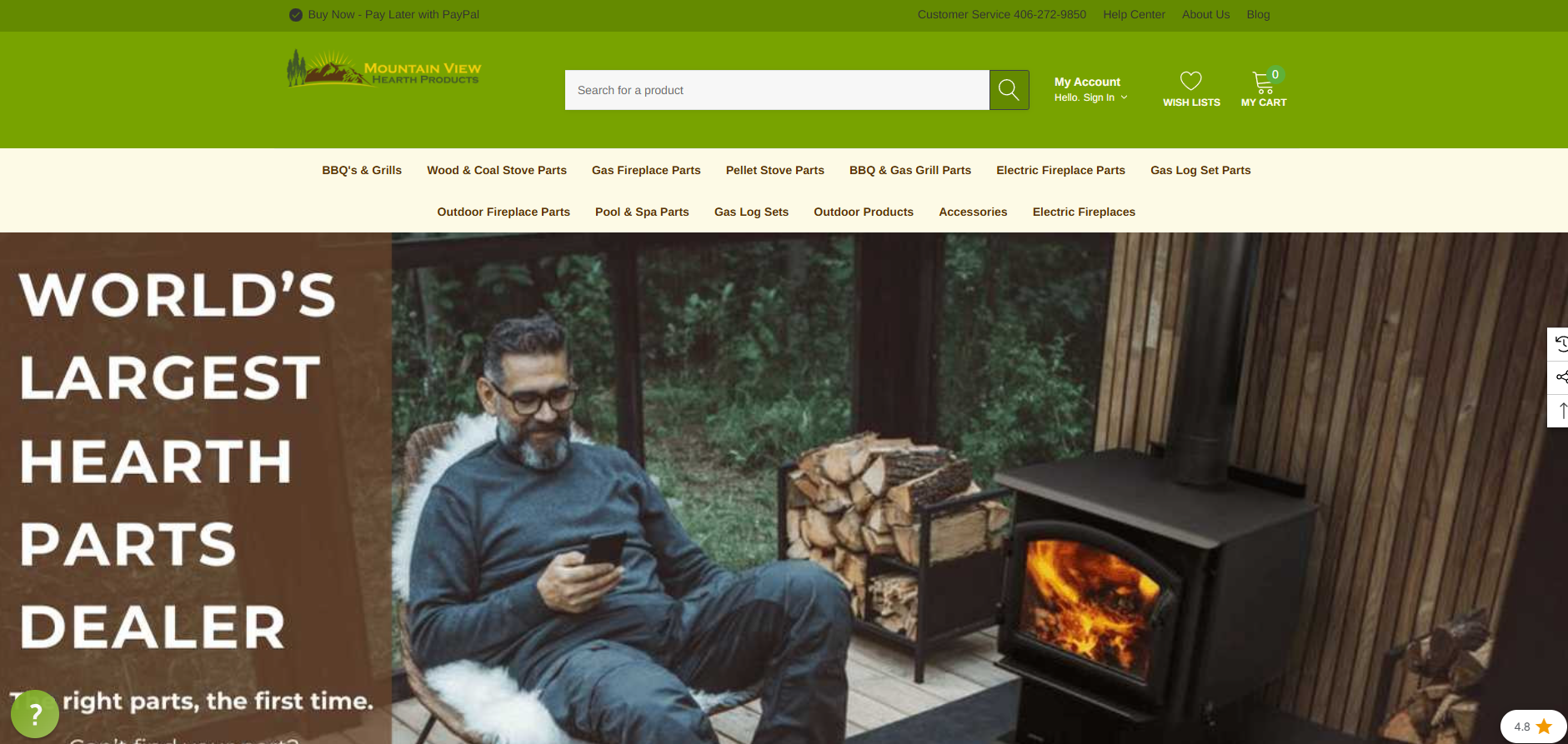 mountain view hearth website