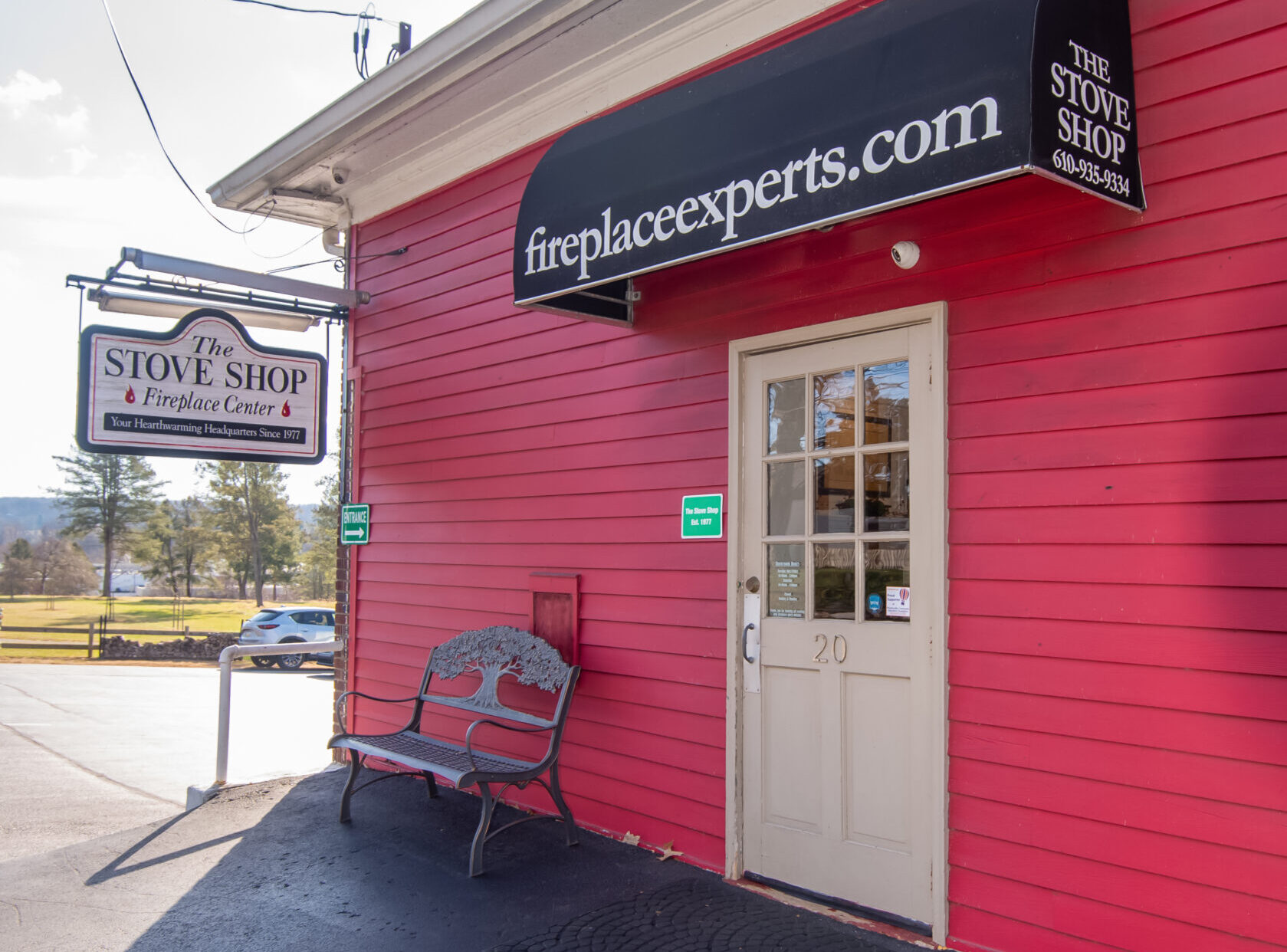 the stove shop storefront