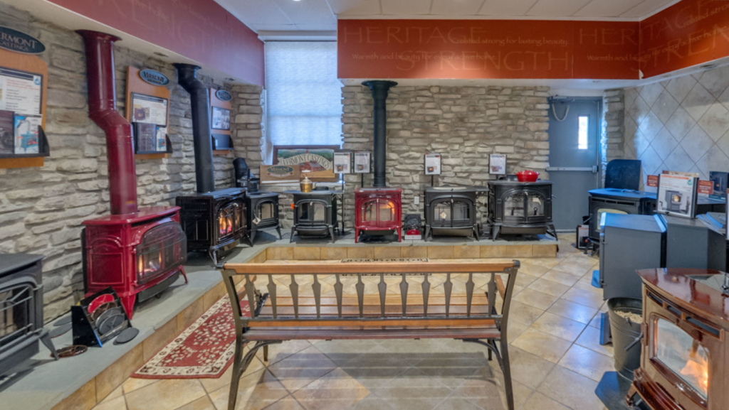 the stove shop wood, pellet gas heat