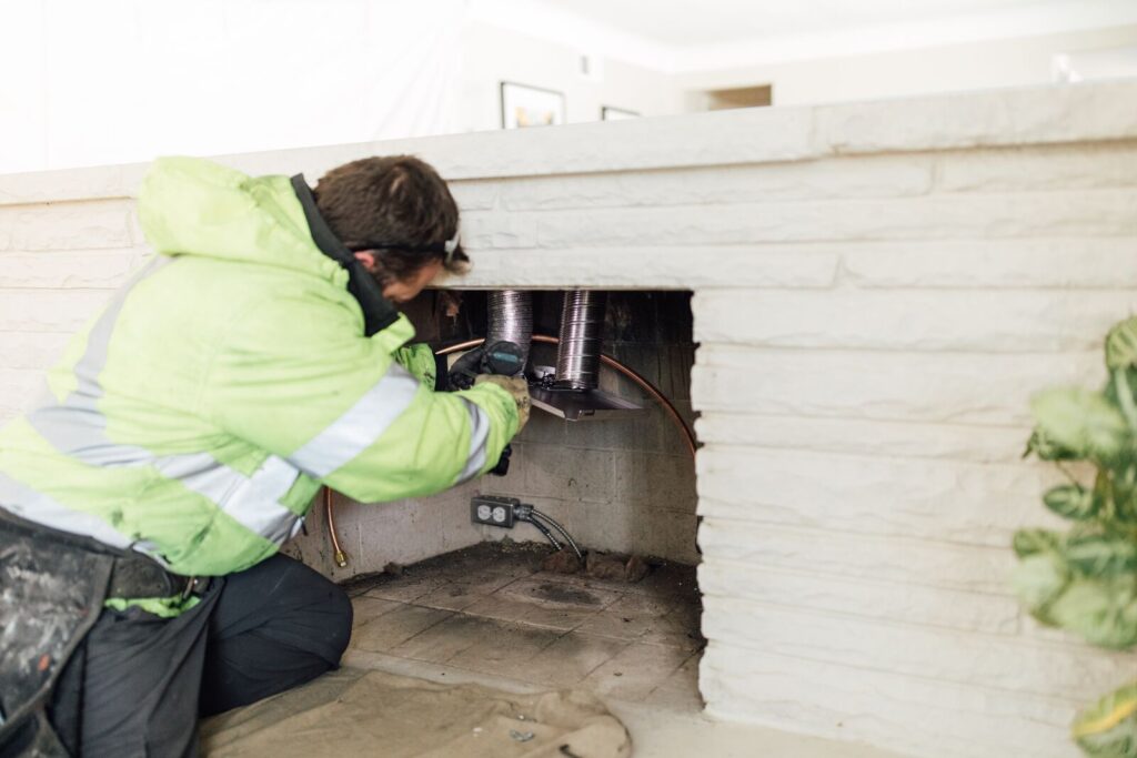 fireplace insert installation near me