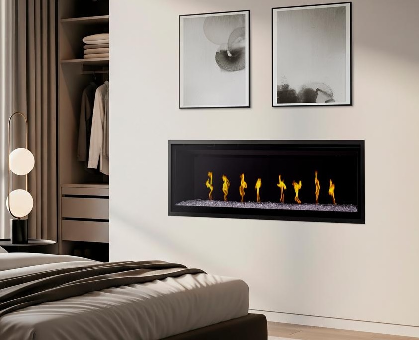 Simplifire Allusion Edge 60 electric fireplace