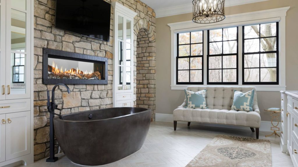 Heat & Glo Mezzo 72 See-Through Fireplace gas see-through fireplace
