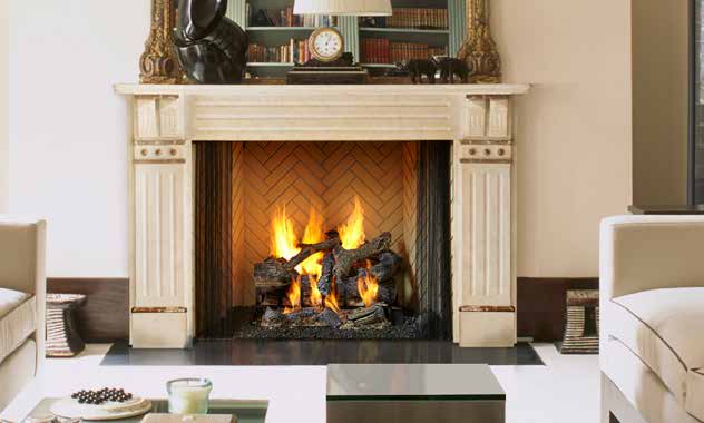 Heat & Glo Rutherford 36 wood fireplace