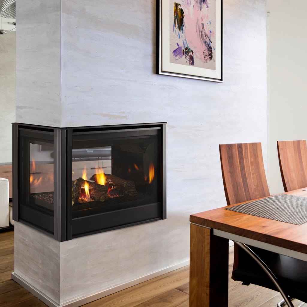 Hearth & Home Technologies Pier 36 gas multi-sided fireplace
