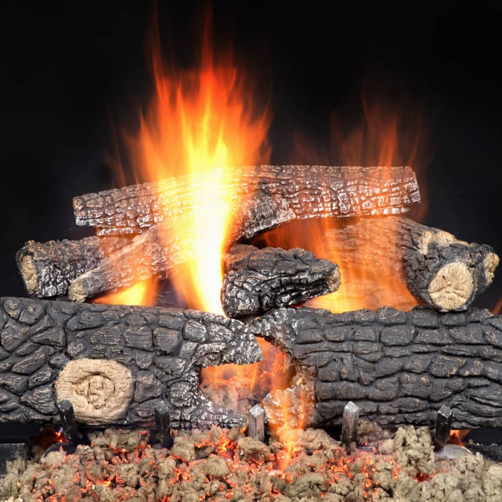 Heatilator 18-Inch Fireside Realwood Outdoor Gas Log Sets gas logs