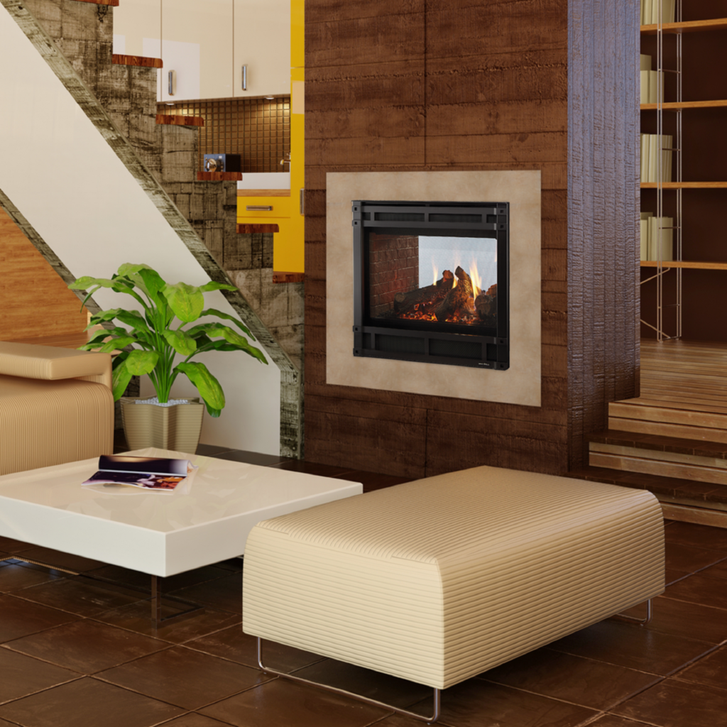 Hearth & Home Technologies See-Through 36 gas see-through fireplace