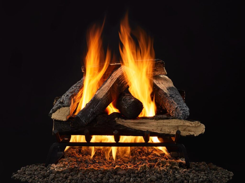 Heatilator Double Tube Vented Burner - 24" gas logs