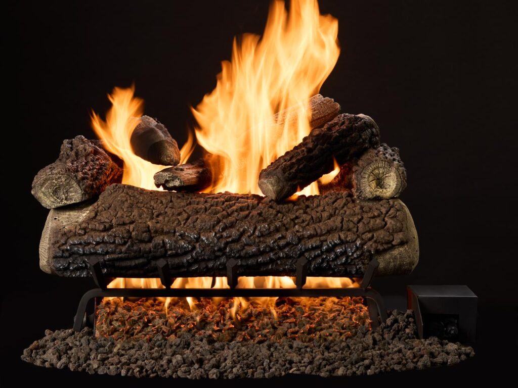 Heatilator Single Tube Vented Burner - 30" gas logs