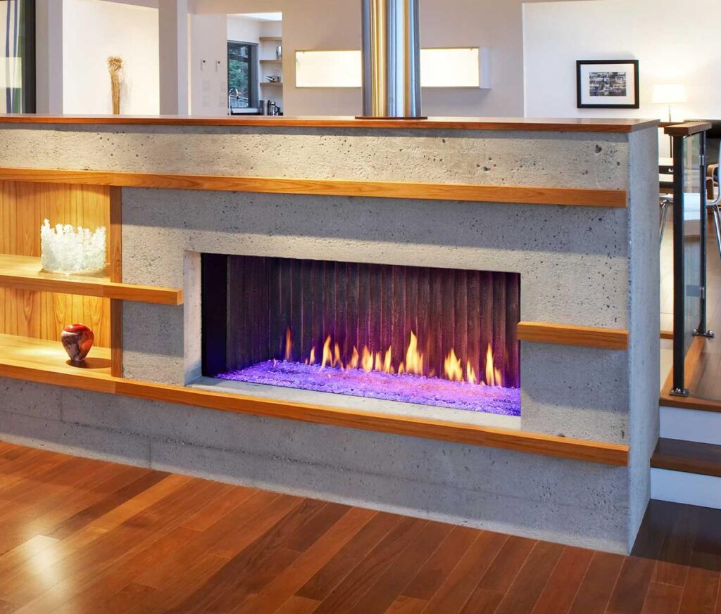 Heat & Glo Primo II 48 gas fireplace