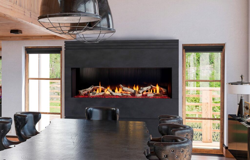 Heat & Glo Primo II 60 gas fireplace