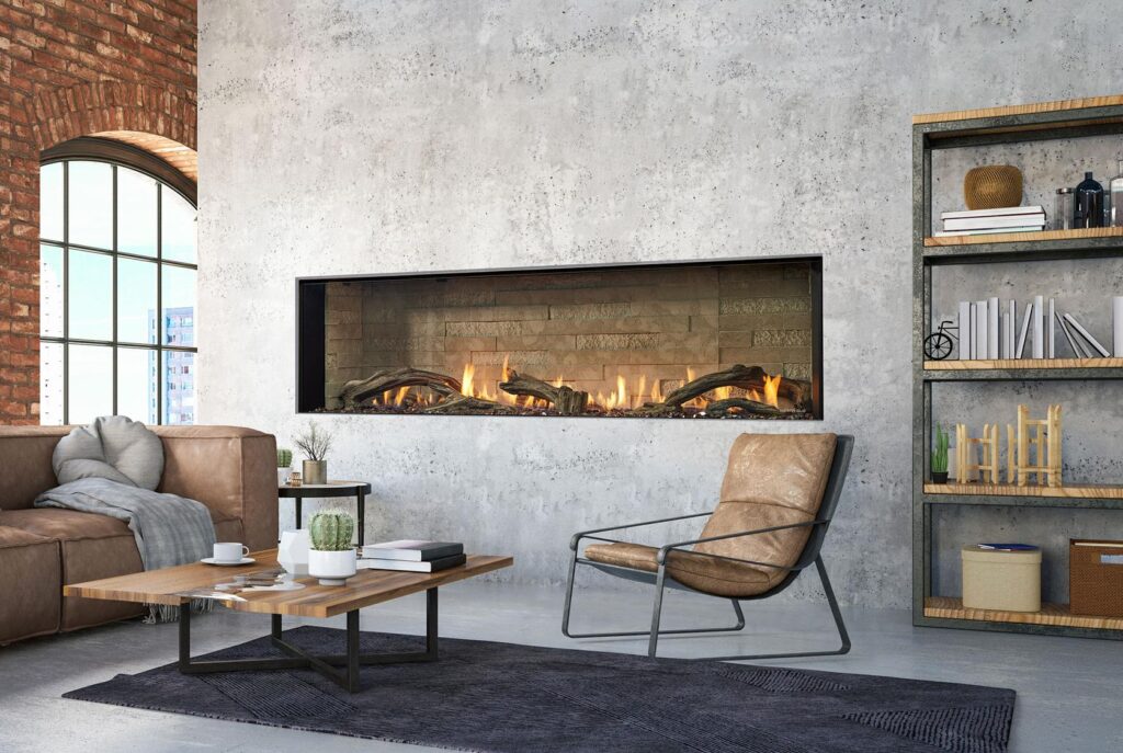 Heat & Glo Primo II 72 gas fireplace