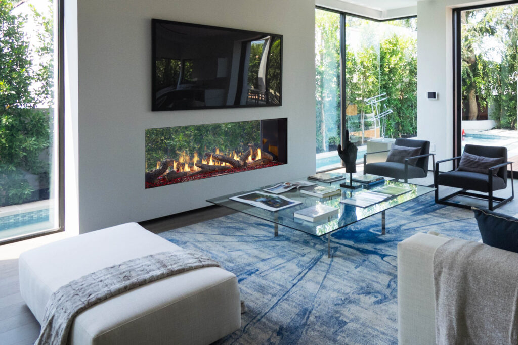 Heat & Glo Primo II 60 See-Through Fireplace gas see-through fireplace