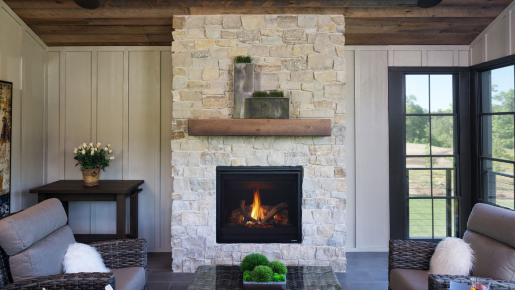 Heat & Glo SlimLine 3X gas fireplace