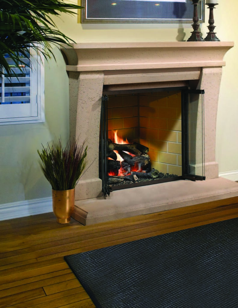 Heatilator Birmingham 36 wood fireplace