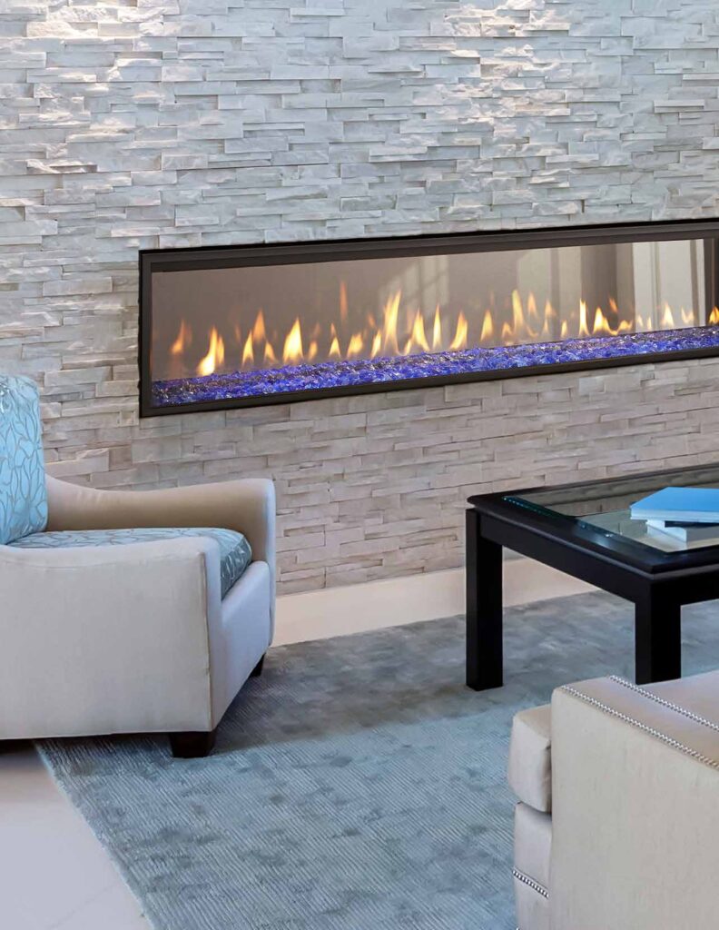 Heatilator Crave 72 See-Through gas see-through fireplace