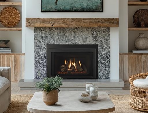 Majestic Ruby Platinum gas insert