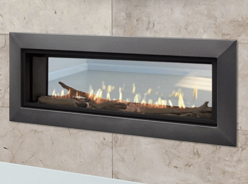 Majestic Echelon II 48 See-Through Fireplace gas see-through fireplace