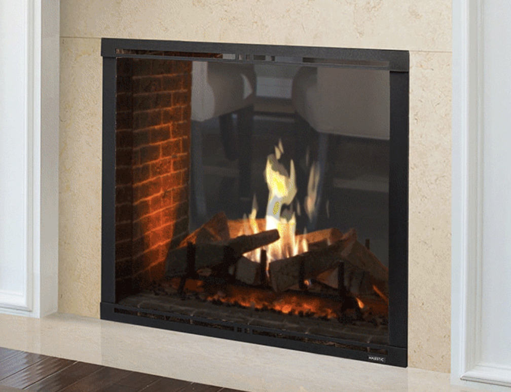 Majestic Marquis II 42 See-Through Fireplace gas see-through fireplace