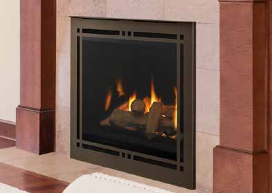 Majestic Meridian Platinum 36 gas fireplace
