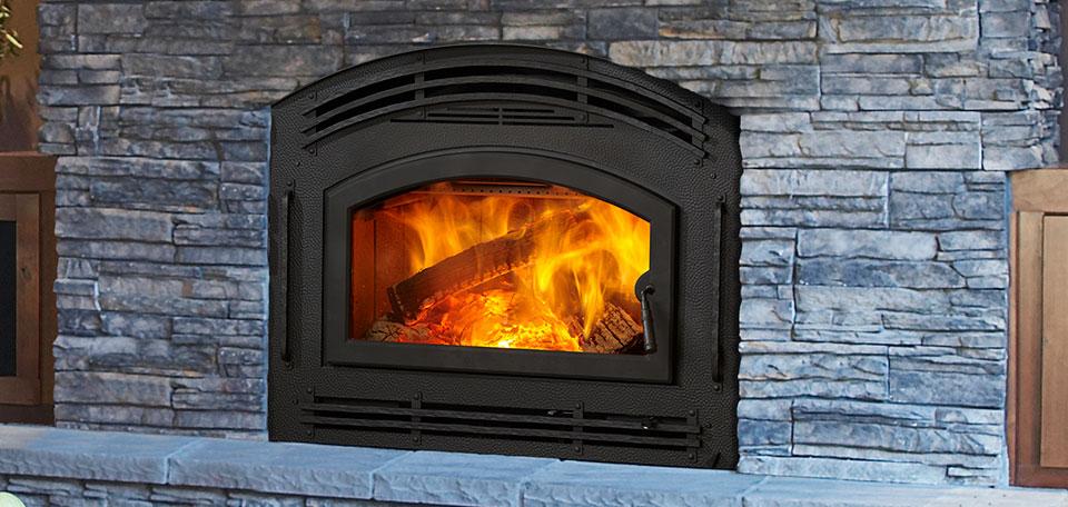 Hearth & Home Technologies Pioneer II - Arch Door wood fireplace