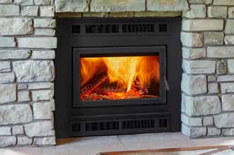 Hearth & Home Technologies Pioneer III (Rectangular Door) wood fireplace