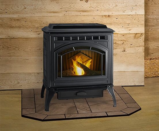 Quadrafire Trekker Cast Iron Pellet Stove pellet stove