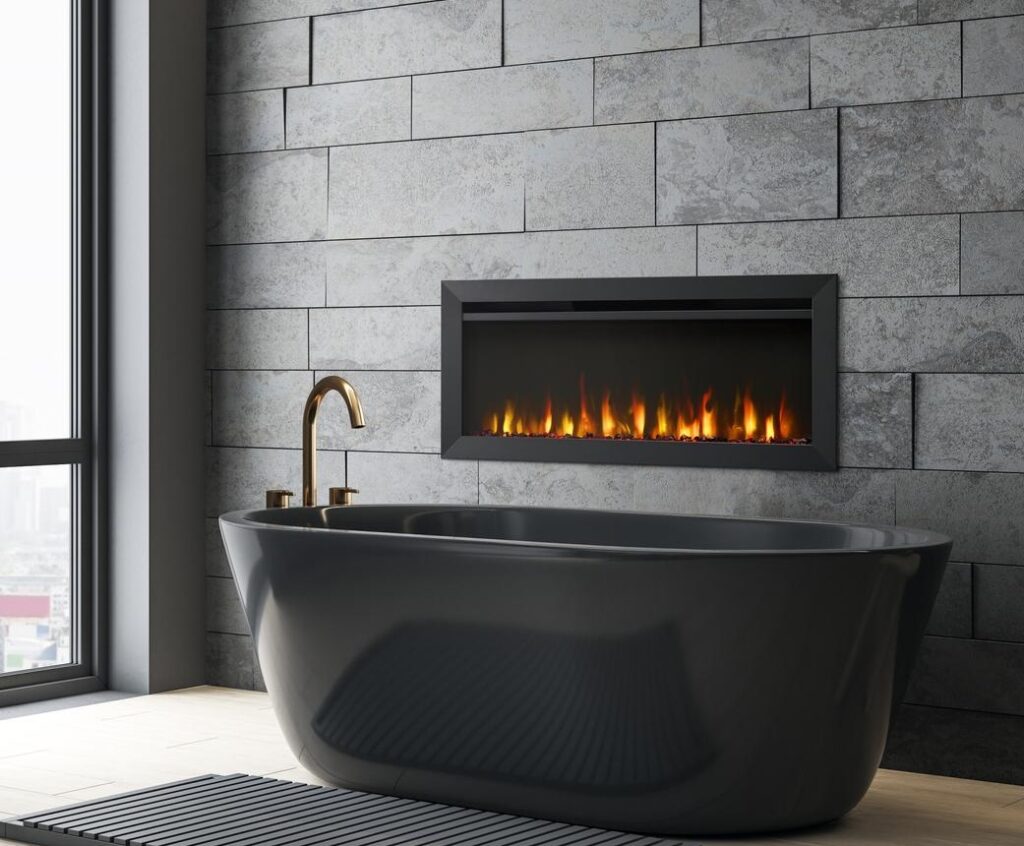 Simplifire Allusion Slim 40 electric fireplace