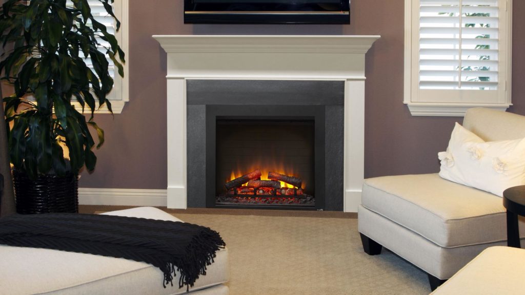 Simplifire 36-Inch Built-In Fireplace electric fireplace
